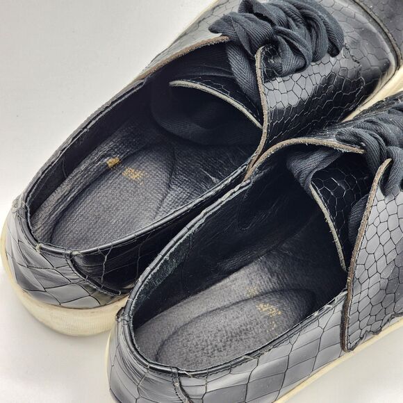 F-Troupe Butterfly Lace Up Snake Flatforms Size 41 - Picture 8 of 9